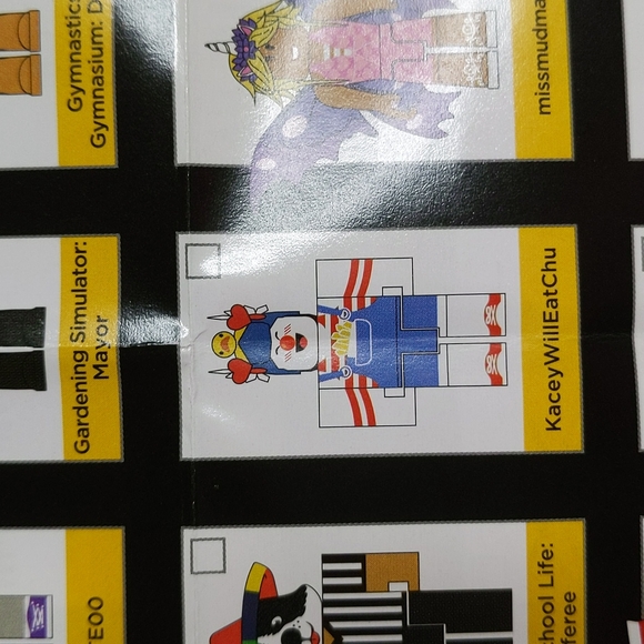 Roblox Mystery Box Celebrity Series 5: KaceyWillEatChu with code - Picture 3 of 3